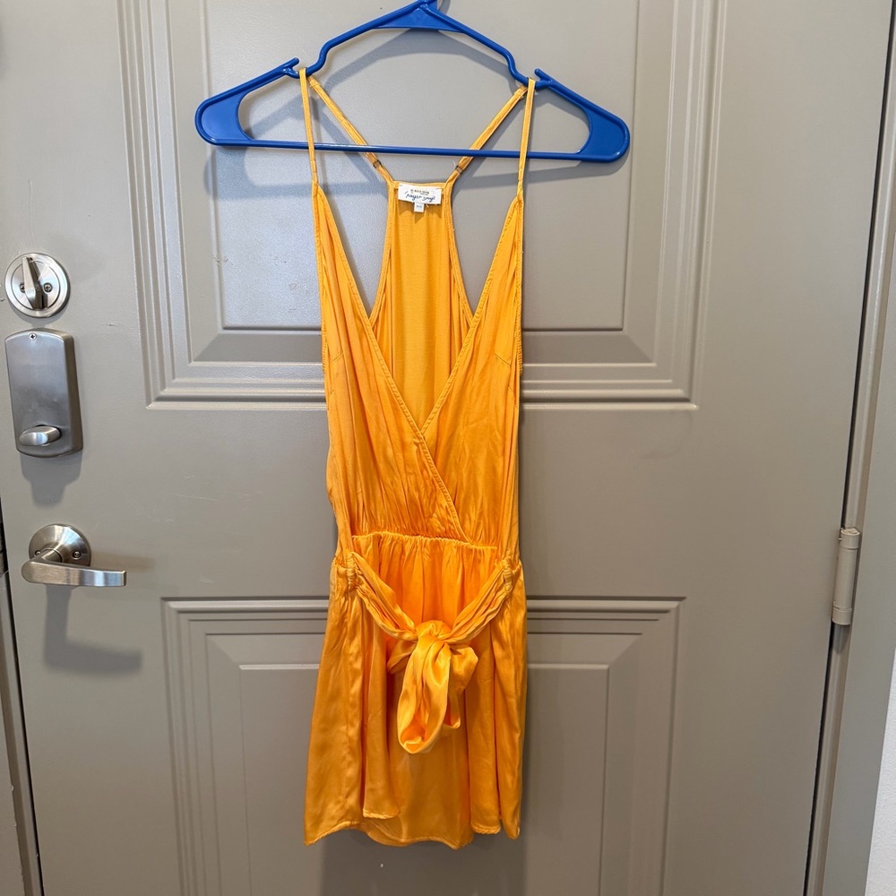 Rays for Days Avery Romper Yellow Satin Size XS - Picture 2 of 6